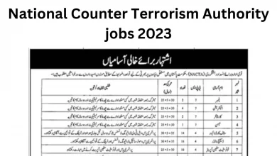 National Counter Terrorism Authority jobs 2023