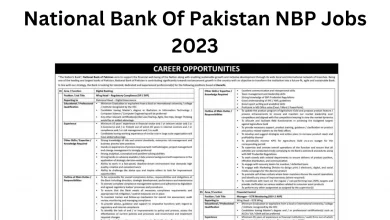 National Bank Of Pakistan NBP Jobs 2023