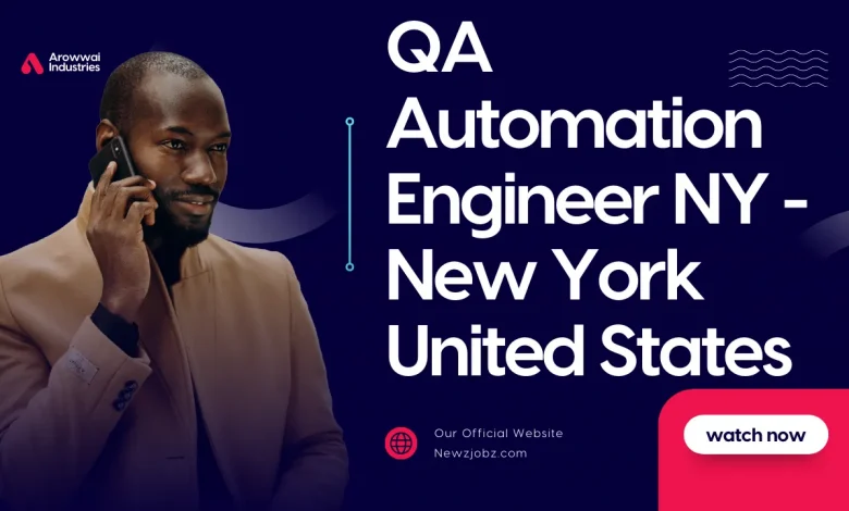 QA Automation Engineer NY - New York United States