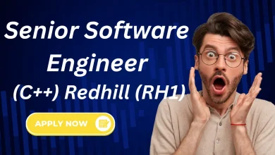 Senior Software Engineer (C++) Redhill (RH1)