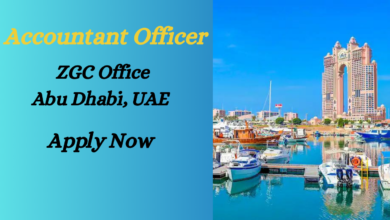 Accountant Officer ZGC Office Abu Dhabi, UAE