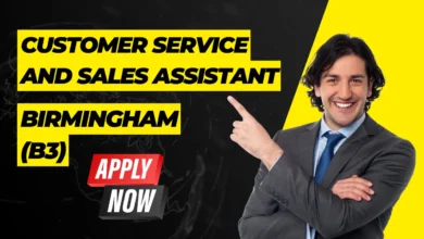 Customer Service and Sales Assistant Birmingham (B3)